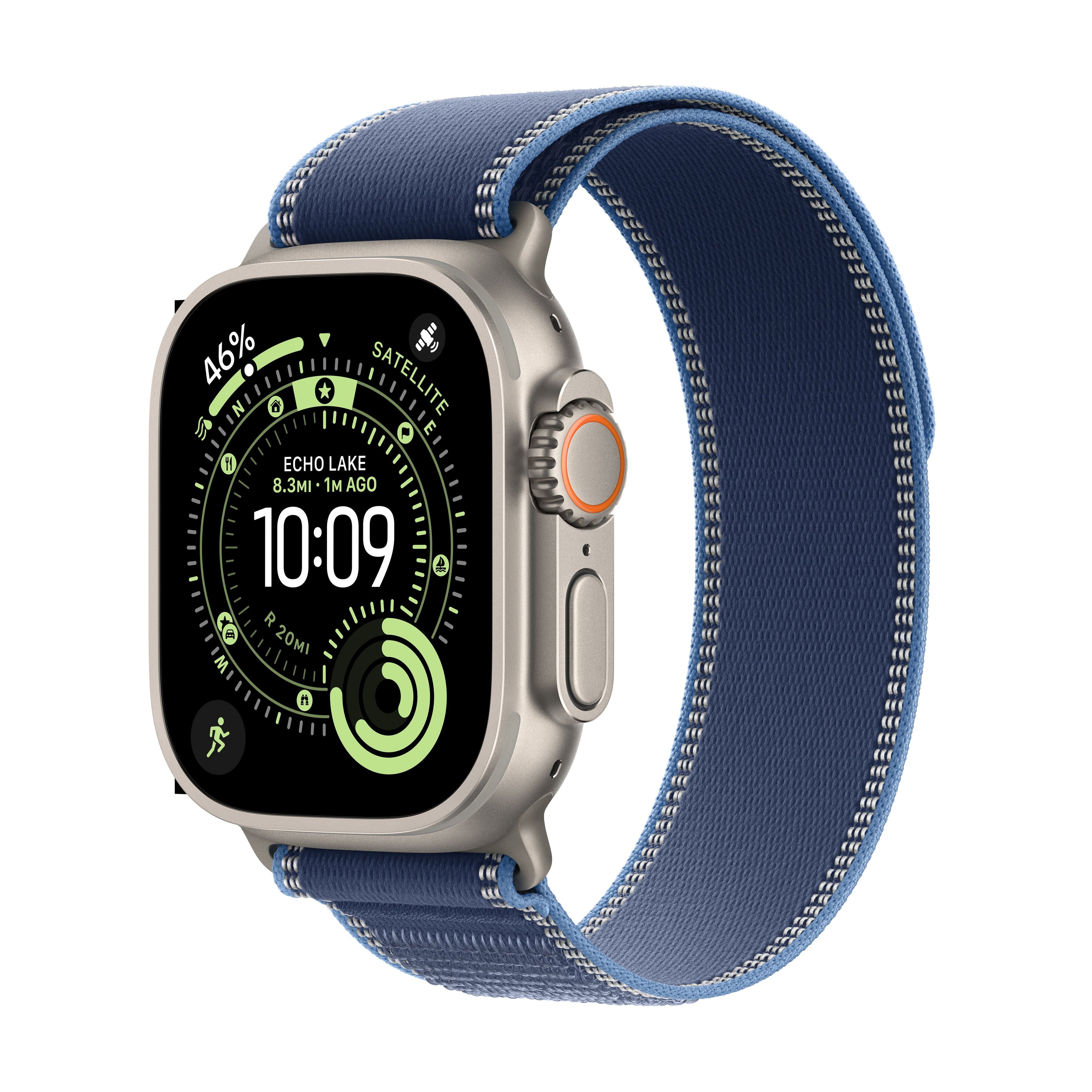 Apple Watch Ultra 3 | Azul Claro | Correa Alpine