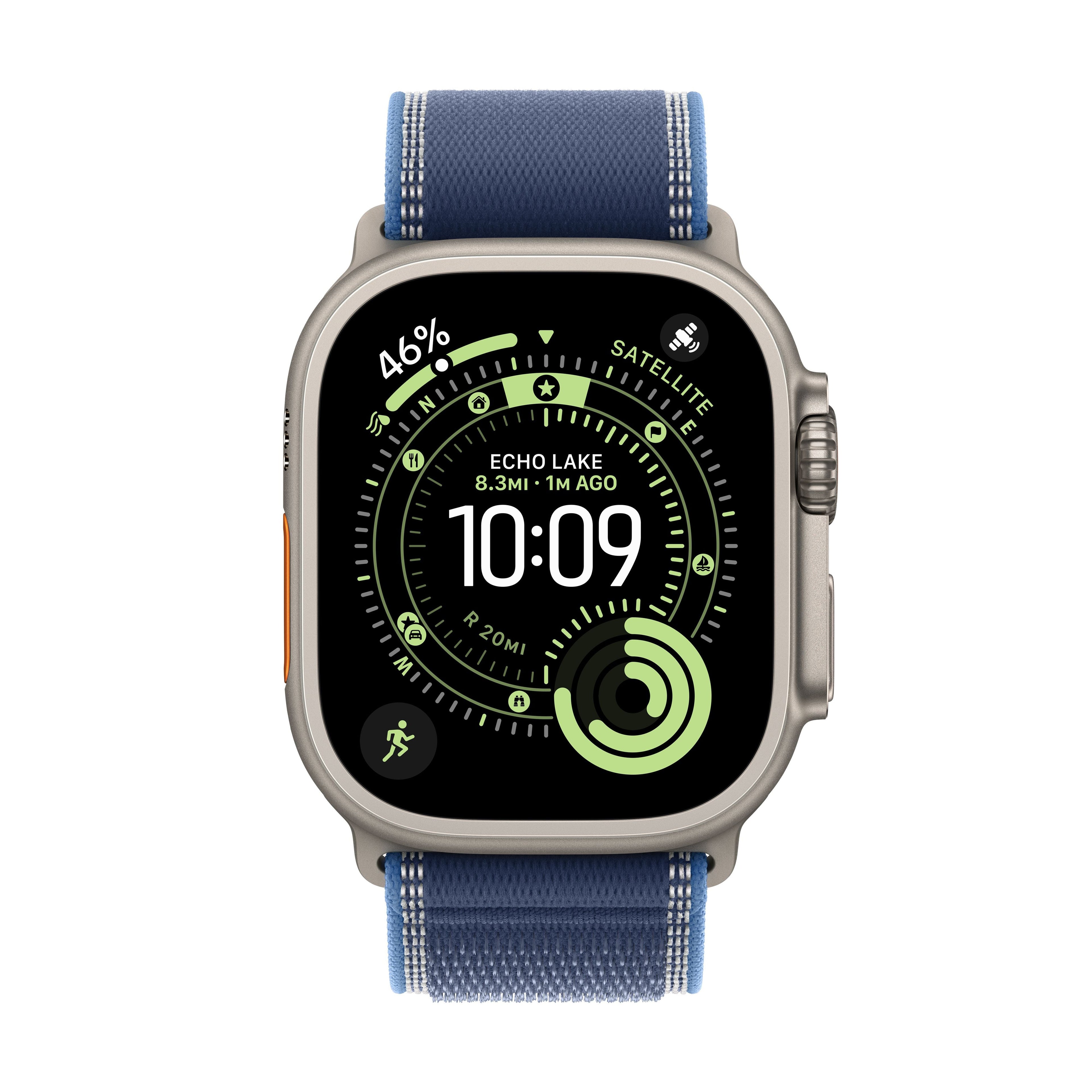 Apple Watch Ultra 3 | Azul Claro | Correa Alpine