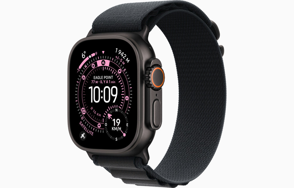 Apple Watch Ultra 3 – Negro Total con Correa Alpine Loop