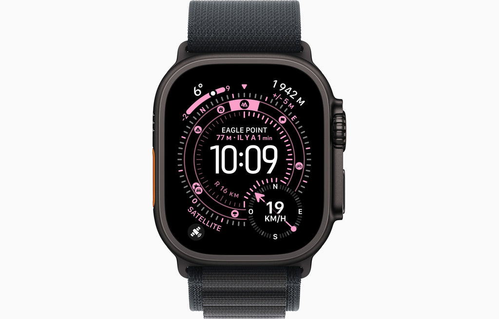 Apple Watch Ultra 3 – Negro Total con Correa Alpine Loop
