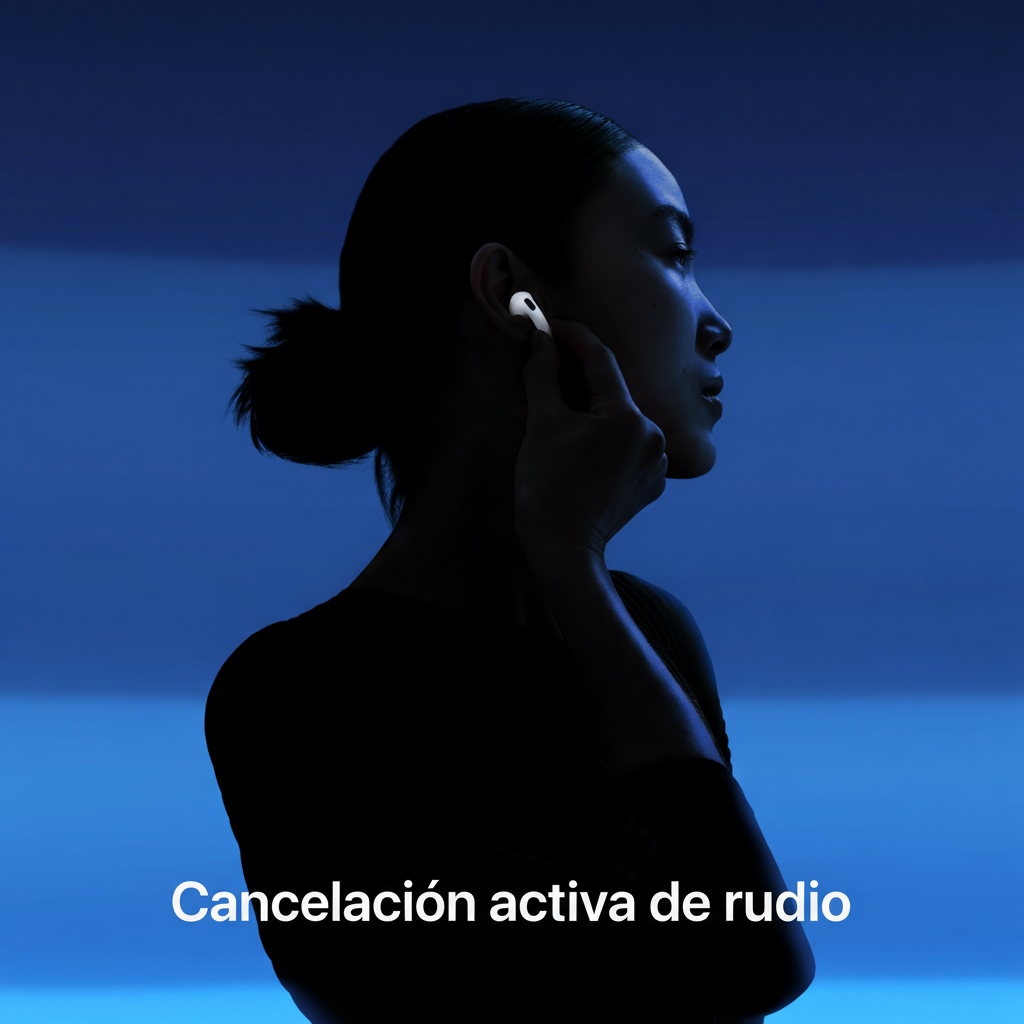 Cancelación activa de ruido