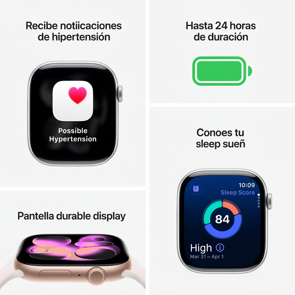 Fonctionnalités de la smartwatch