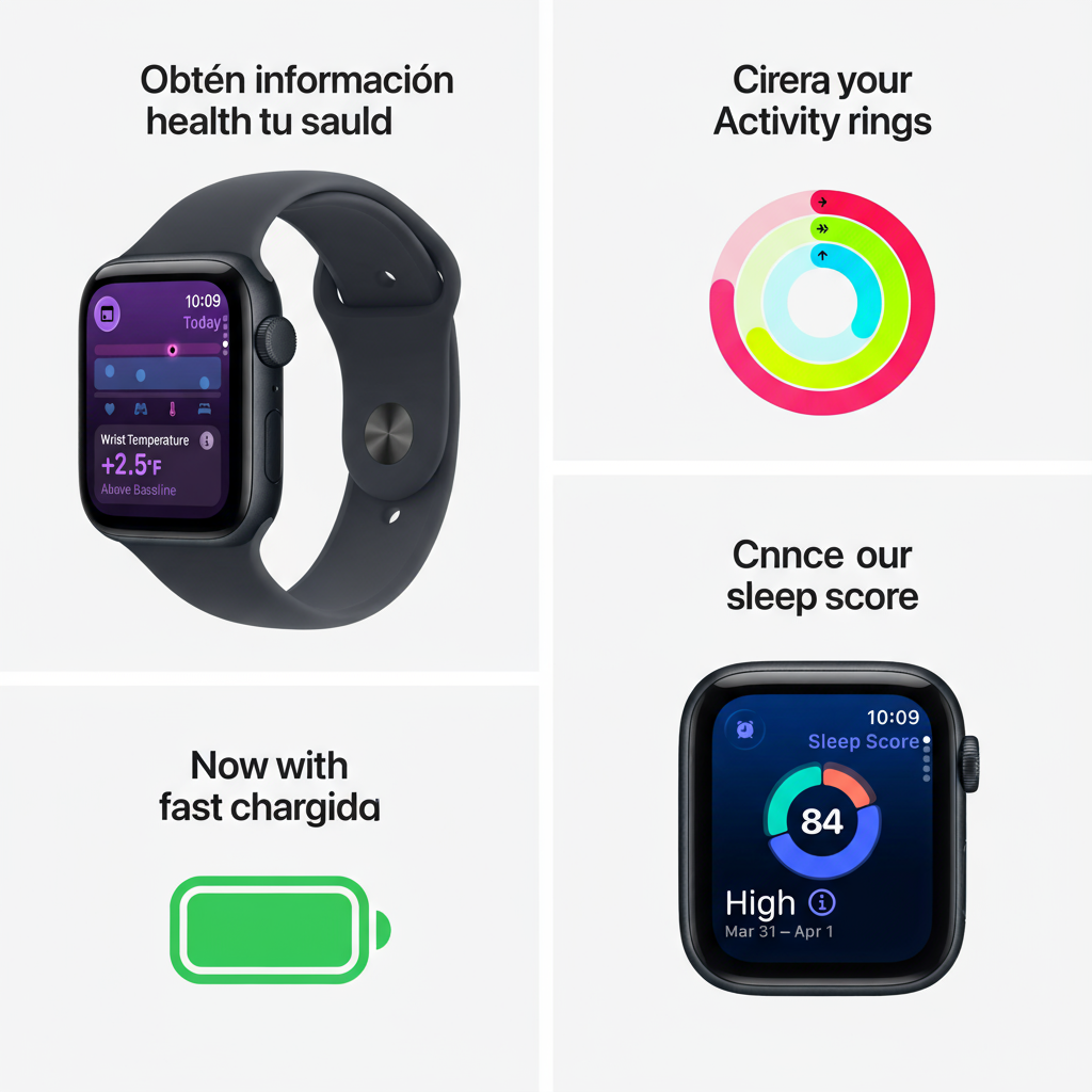 Fonctionnalités santé de la smartwatch
