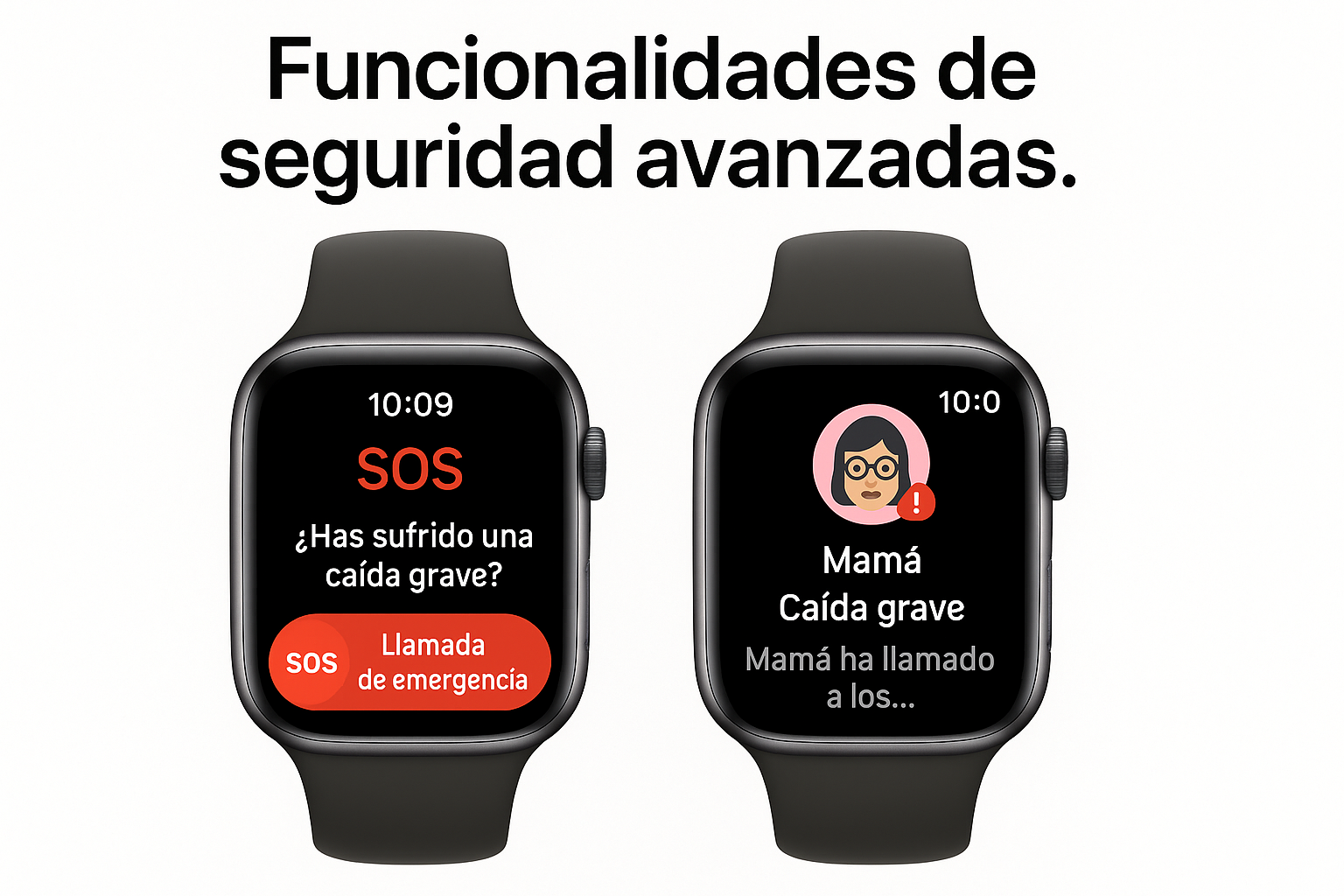 Funcionalidades de seguridad avanzadas