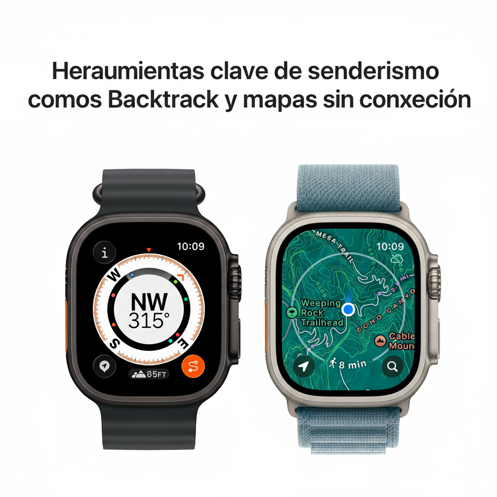 Herramientas de senderismo