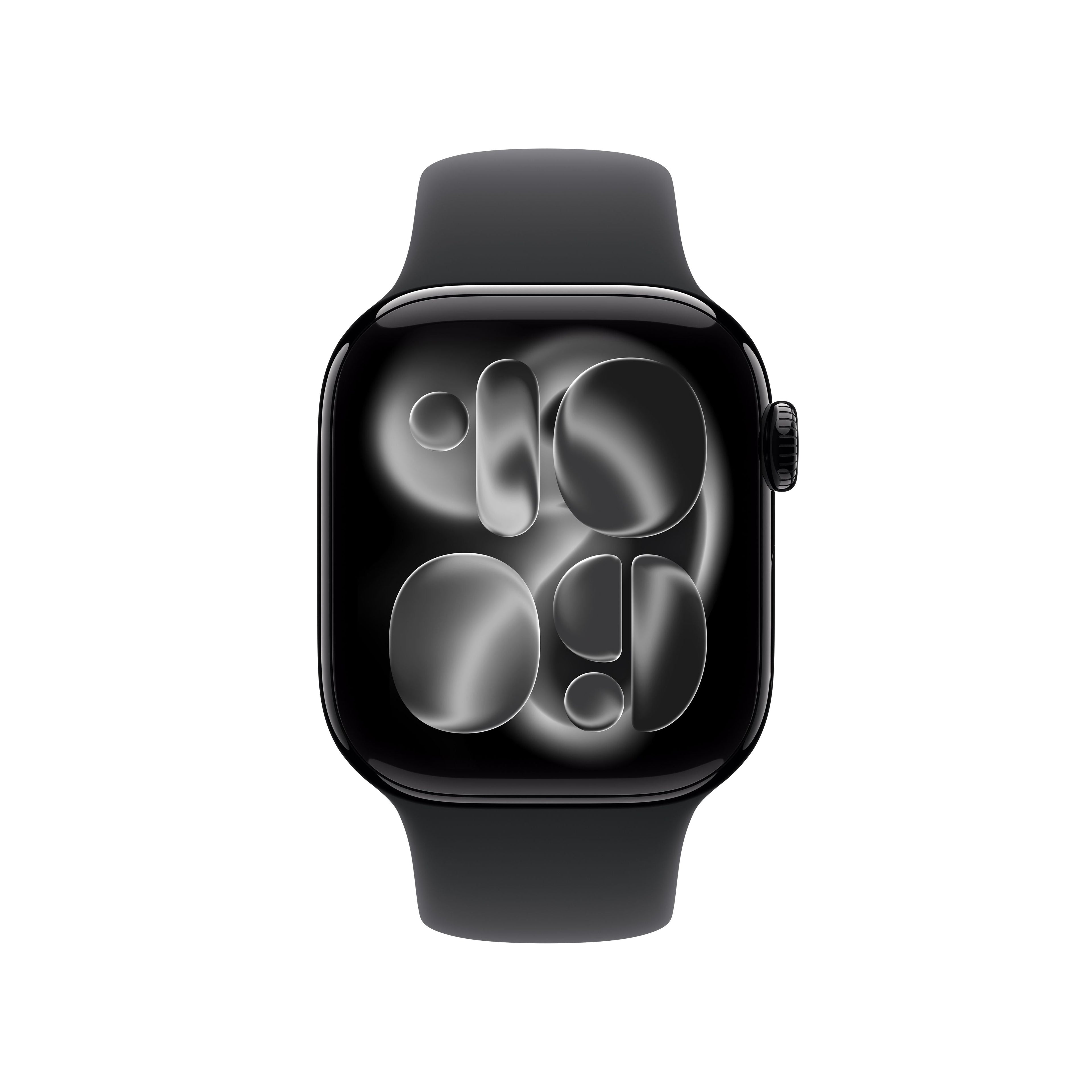 Apple Watch Series 11 - Aluminio | Negro Intenso | Correa Deportiva Negra