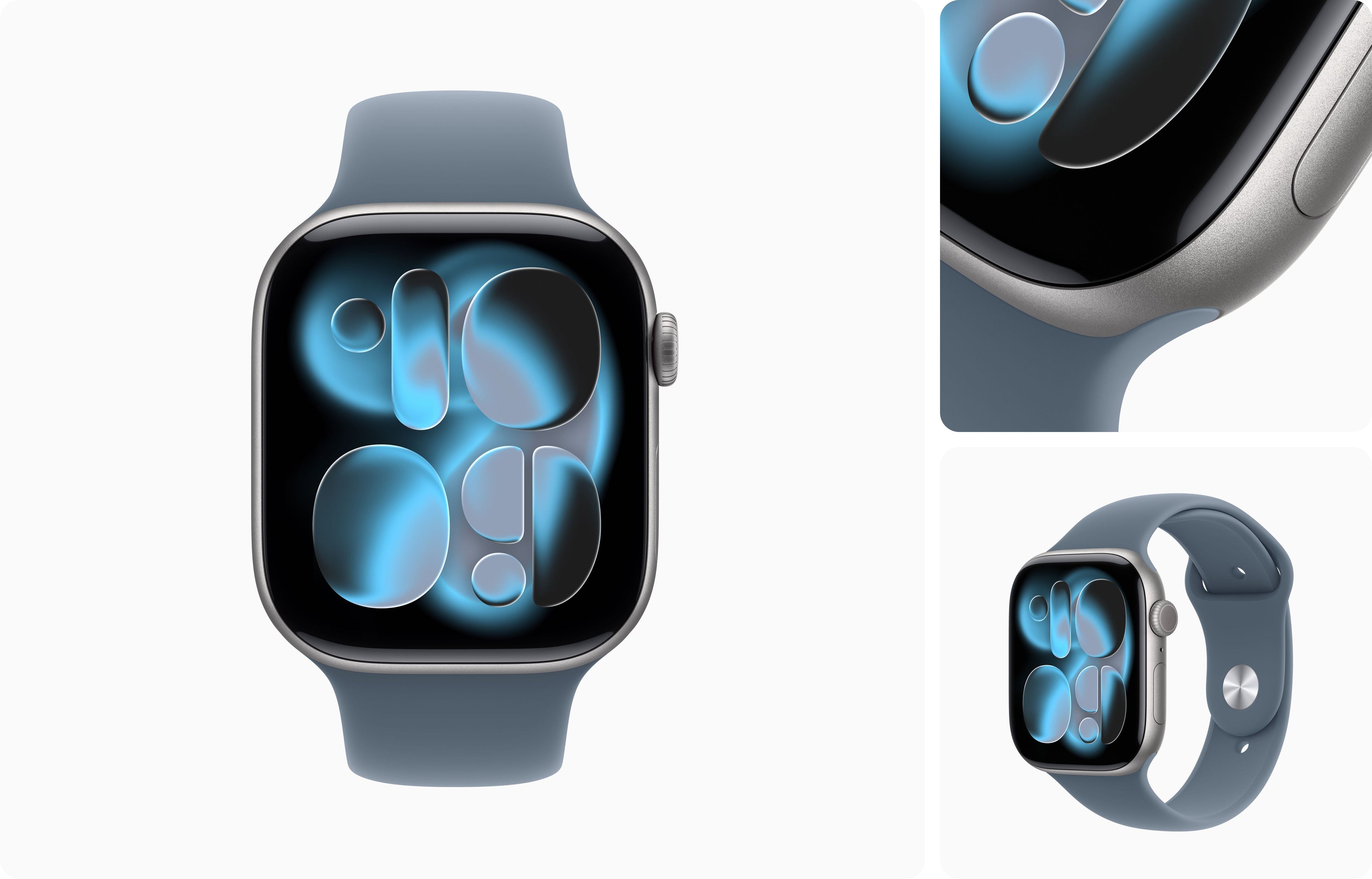 Apple Watch Series 11 - Aluminio | Gris Sideral | Correa Deportiva Gris Sideral