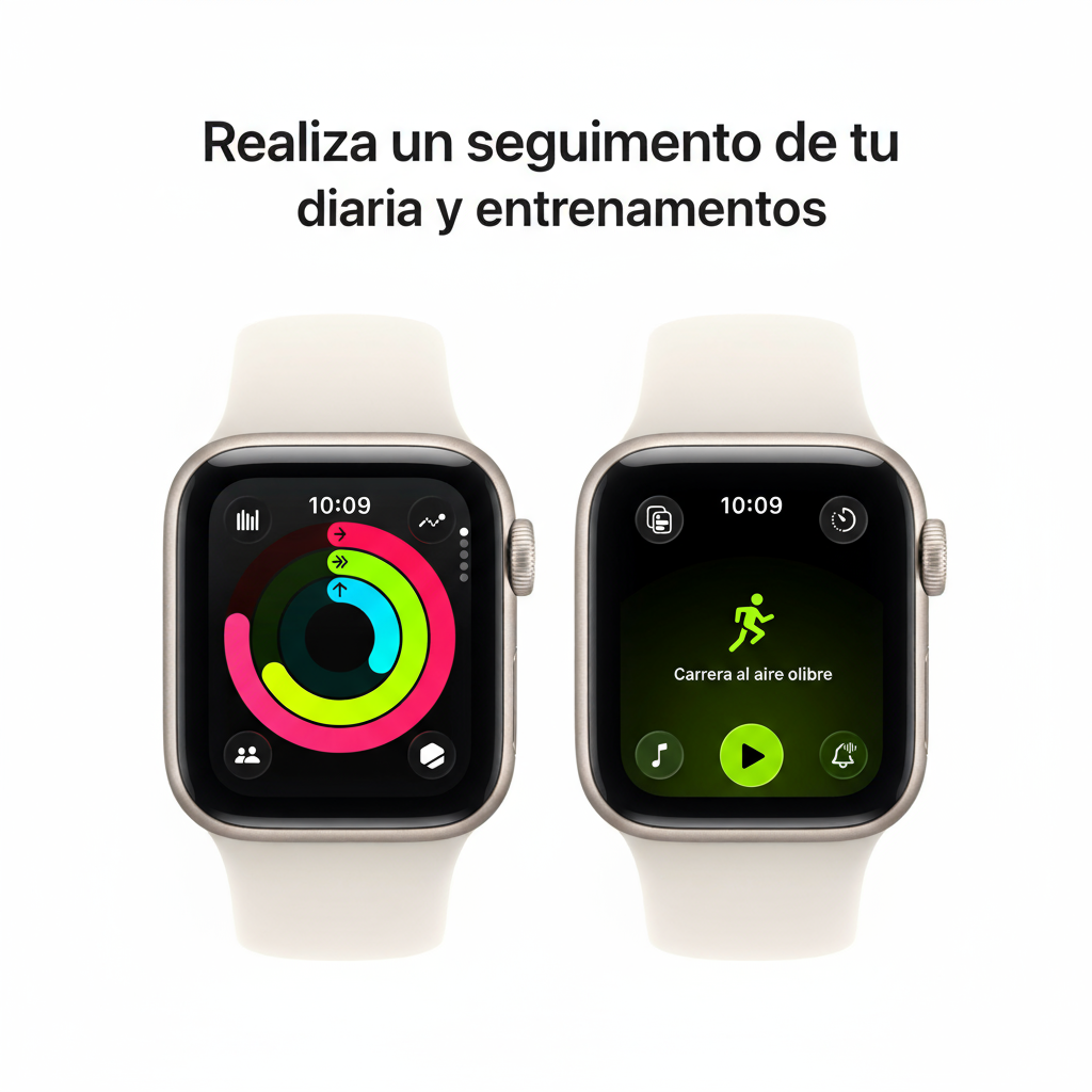 Smartwatches avec suivi d'activité en espagnol